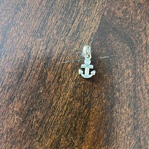 Silver Anchor Pendant Charm